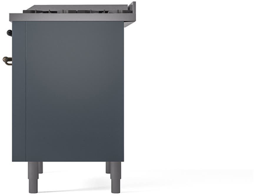 Ilve UP36FQNMPBGB Blue Grey With Bronze Trim