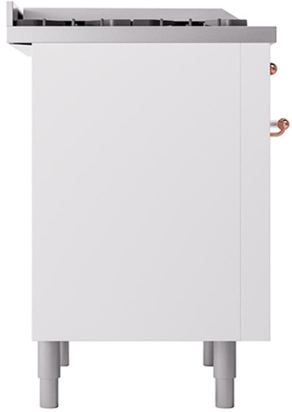 Ilve UP36FQNMPWHP White With Copper Trim