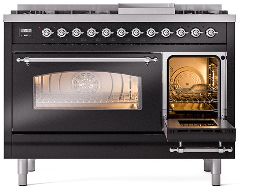 Ilve UP48FNMPBKC Black Chrome
