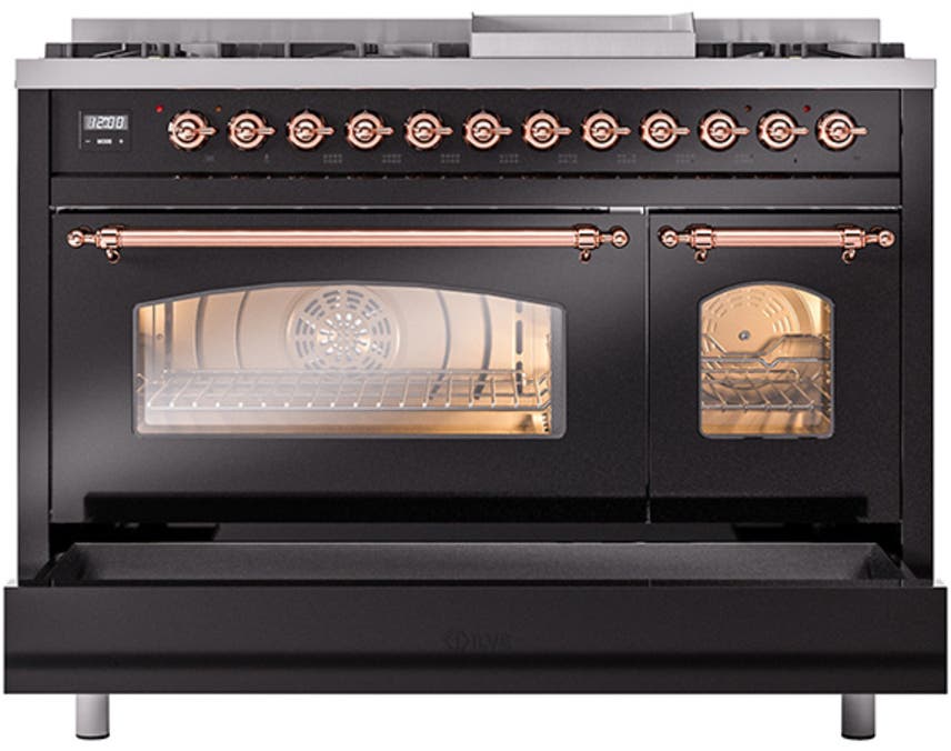 Ilve UP48FNMPBKP Black Copper