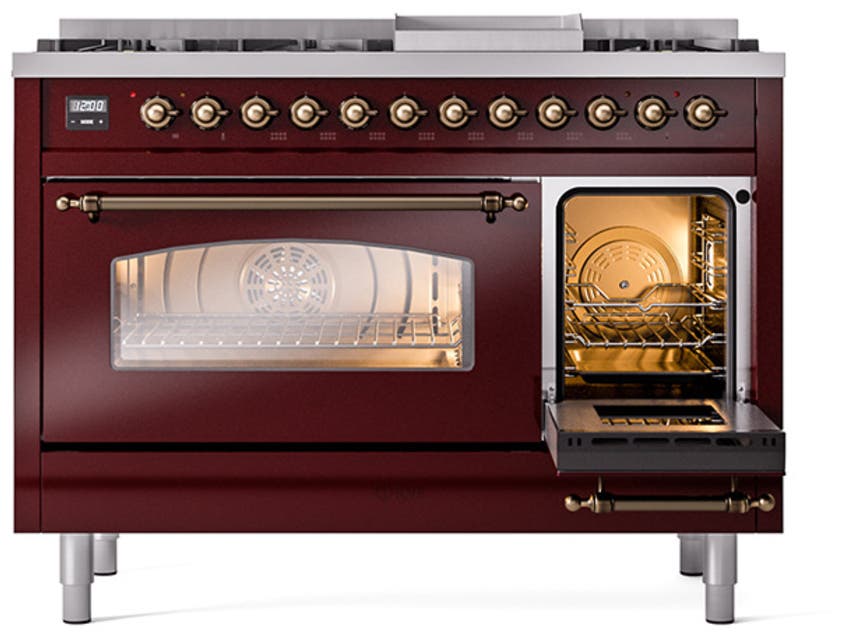 Ilve UP48FNMPBUB Burgundy Burnt