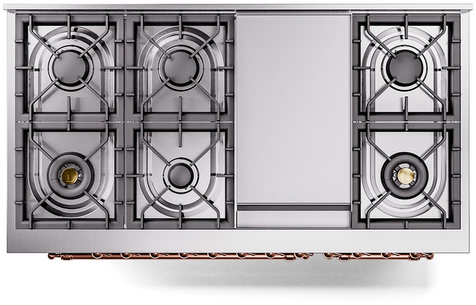 Ilve UP48FNMPEGPLP Emerald Green With Copper Trim, Lp