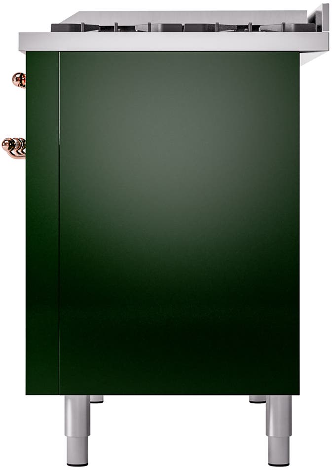 Ilve UP48FNMPEGPLP Emerald Green With Copper Trim, Lp