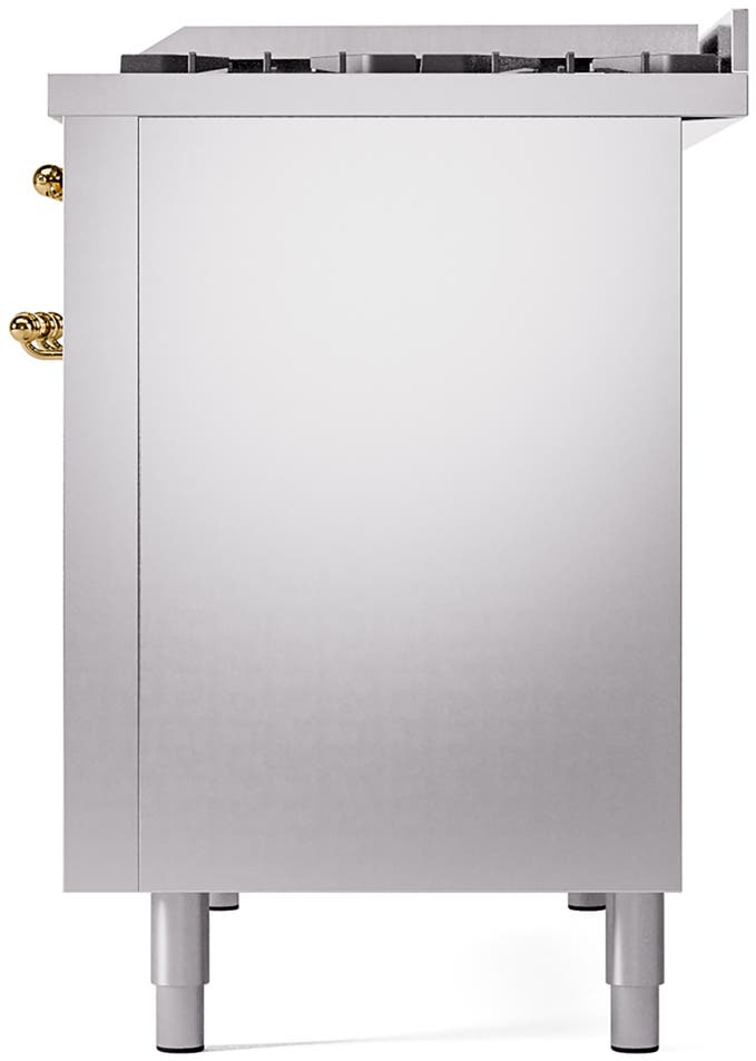 Ilve UP48FNMPSSG Stainless Steel Brass