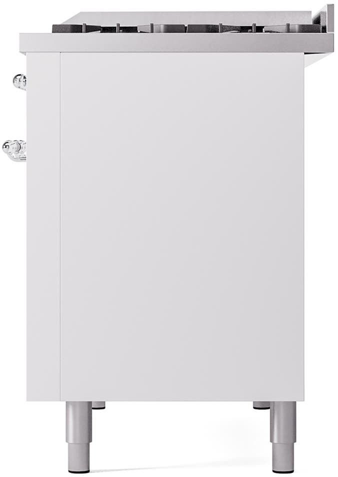Ilve UP48FNMPWHCLP White With Chrome Trim, Lp