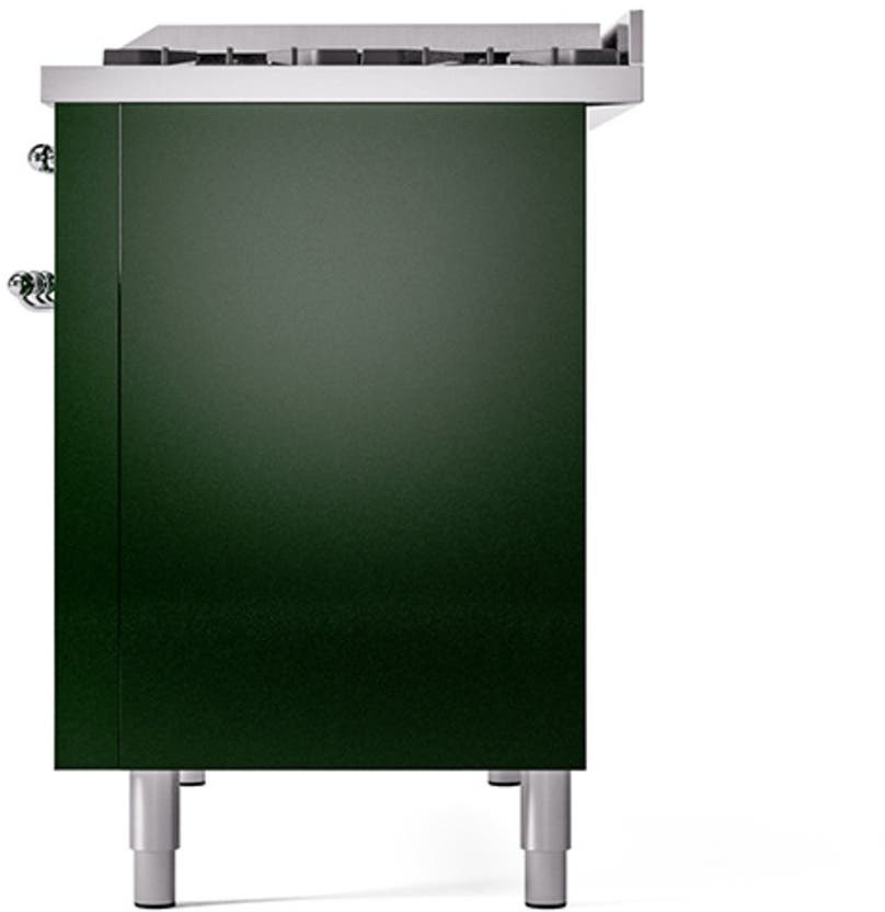 Ilve UP48FQNMPEGCLP Emerald Green With Chrome Trim, Lp