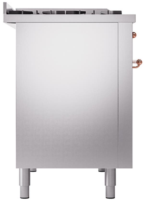 Ilve UP48FQNMPSSPLP Stainless Steel With Copper Trim, Lp