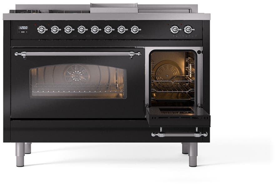Ilve UP48FSNMPBKC Black Chrome