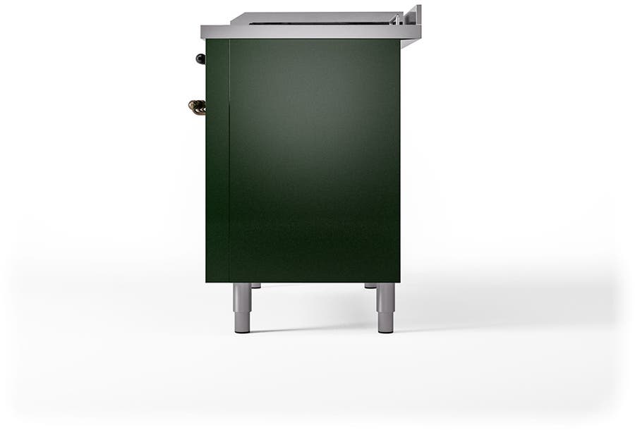 Ilve UP48FSNMPEGBLP Emerald Green With Bronze Trim, Lp