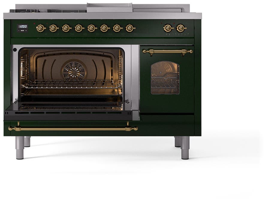 Ilve UP48FSNMPEGG Emerald Green Brass