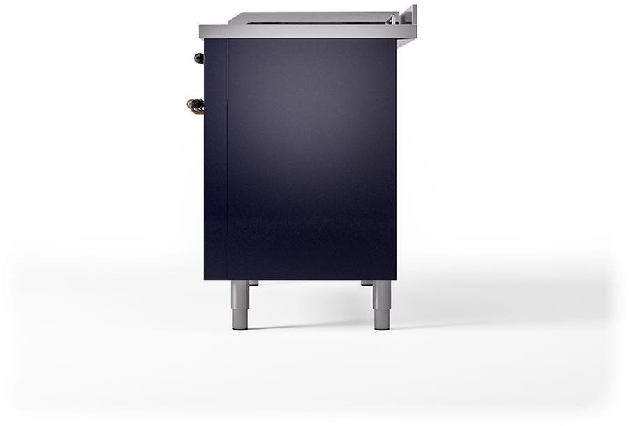 Ilve UP48FSNMPMBBLP Midnight Blue With Bronze Trim, Lp