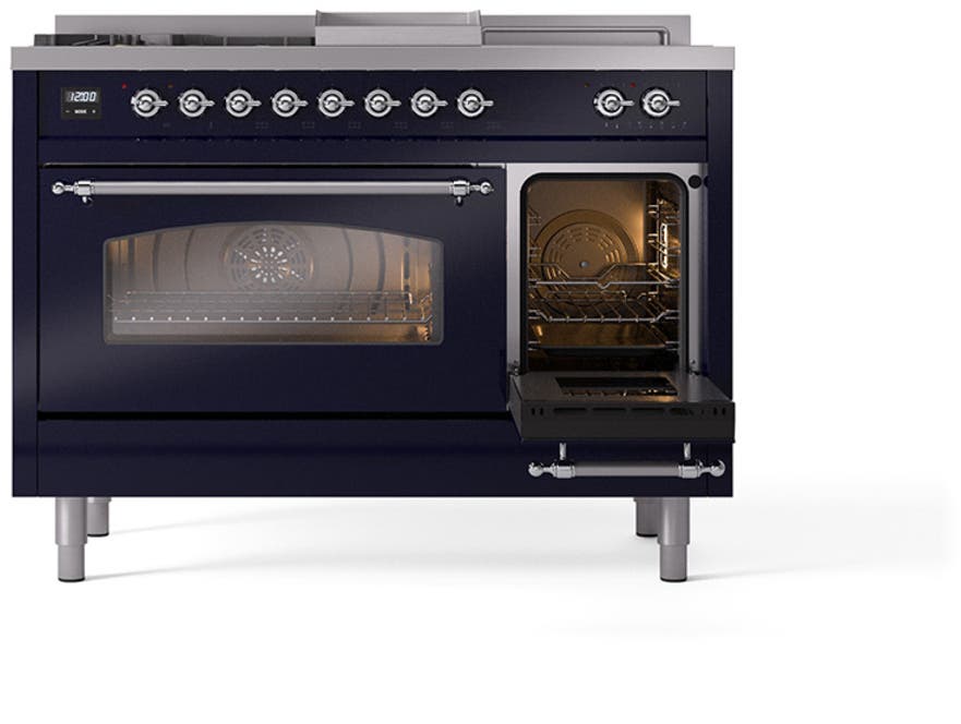 Ilve UP48FSNMPMBC Midnight Blue Chrome