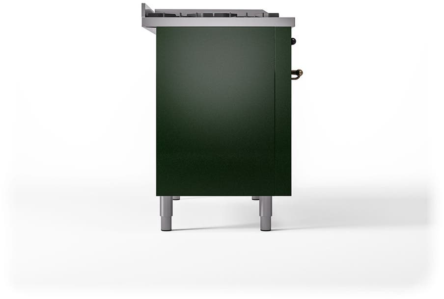 Ilve UP48FSQNMPEGB Emerald Green With Bronze Trim