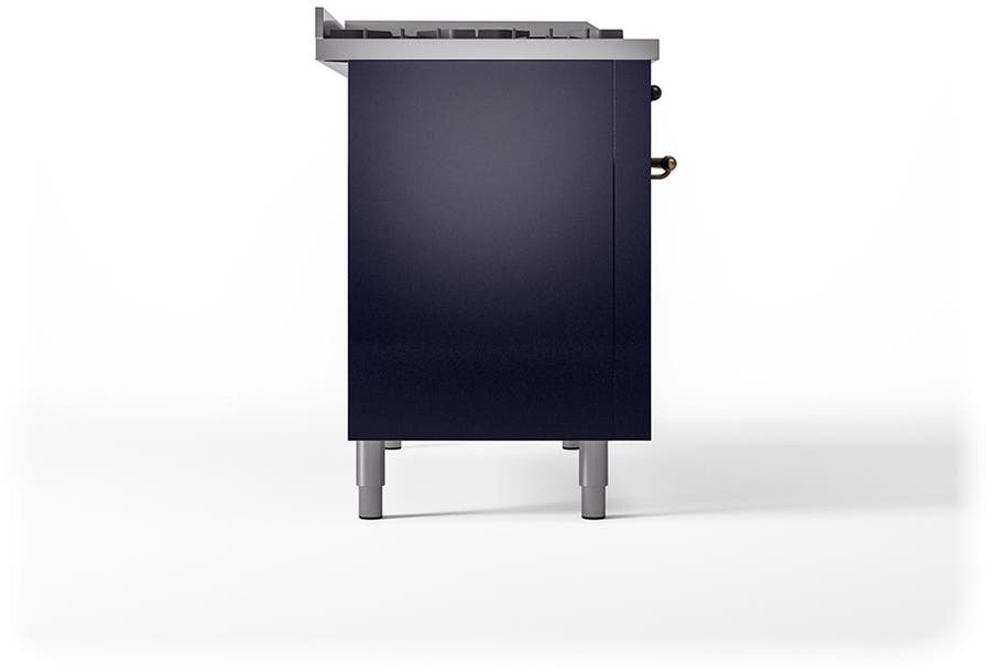 Ilve UP48FSQNMPMBBLP Midnight Blue With Bronze Trim, Lp