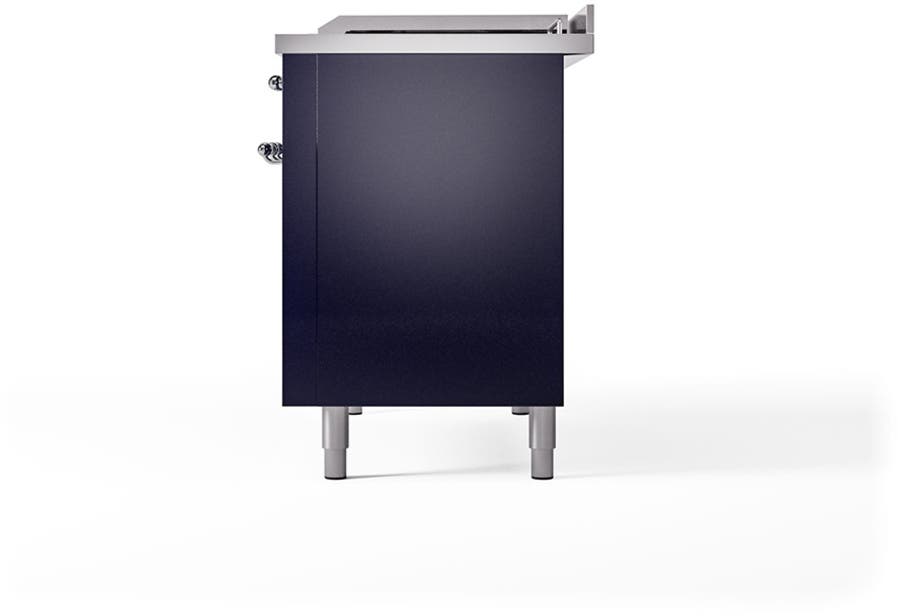 Ilve UP48FSQNMPMBC Midnight Blue With Chrome Trim