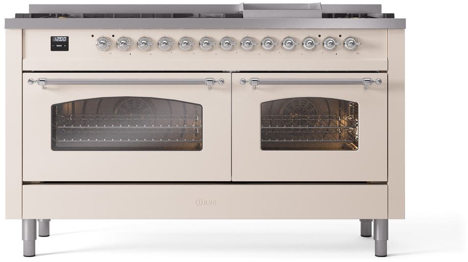 Ilve UP60FNMPAWC Antique White Chrome