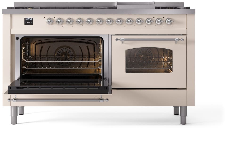 Ilve UP60FNMPAWC Antique White Chrome