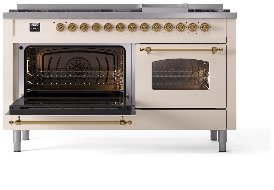 Ilve UP60FNMPAWG Antique White Brass