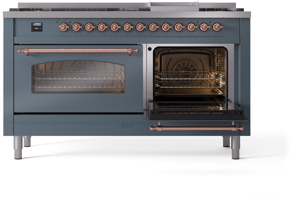 Ilve UP60FNMPBGP Blue Grey Copper