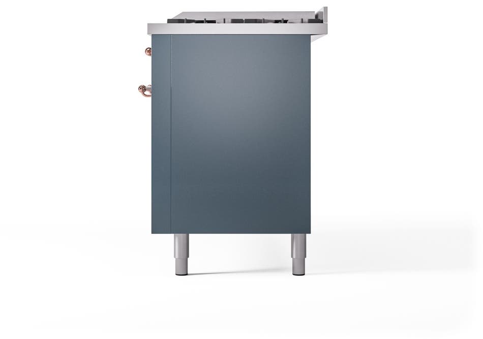 Ilve UP60FNMPBGPLP Blue Grey With Copper Trim, Lp