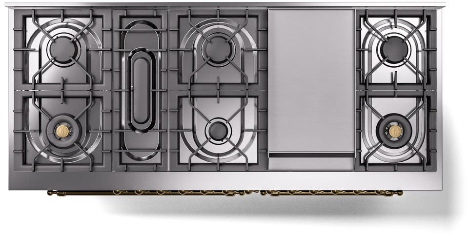 Ilve UP60FNMPBUG Burgundy Brass