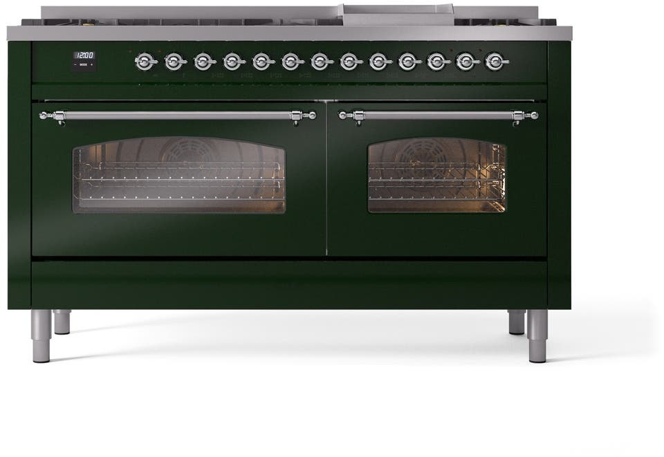 Ilve UP60FNMPEGC Emerald Green Chrome