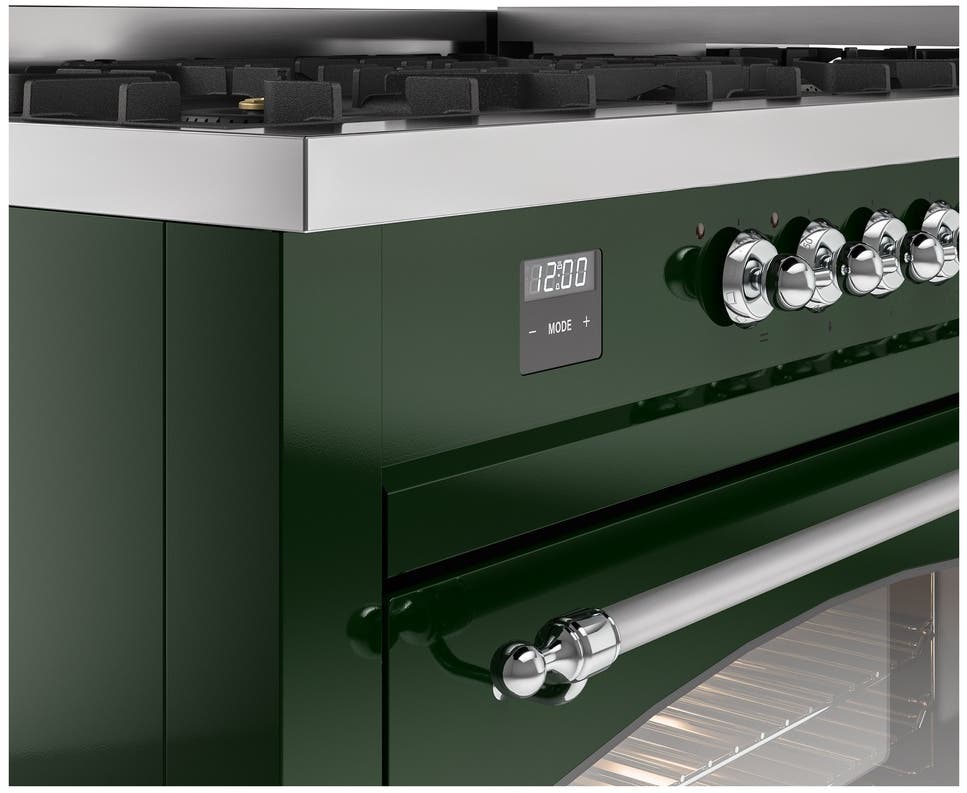 Ilve UP60FNMPEGCLP Emerald Green With Chrome Trim, Lp