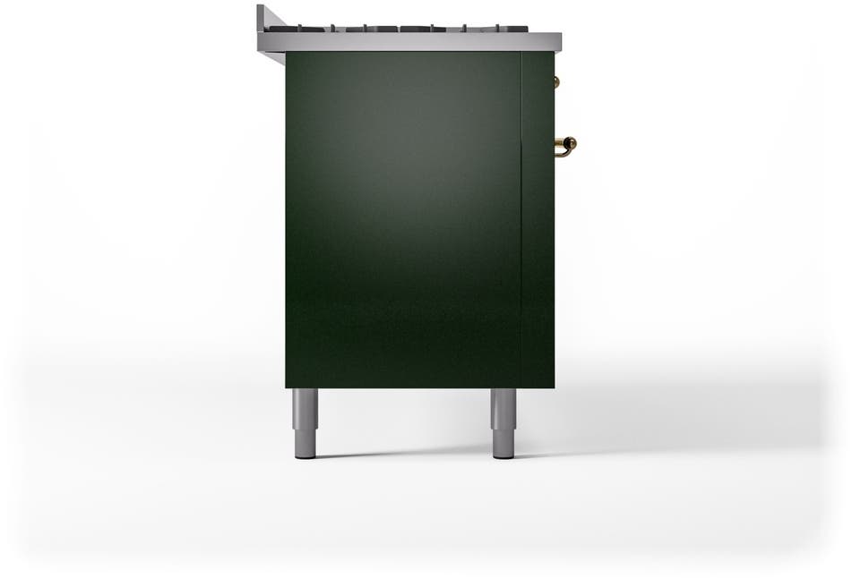Ilve UP60FNMPEGGLP Emerald Green With Brass Trim, Lp