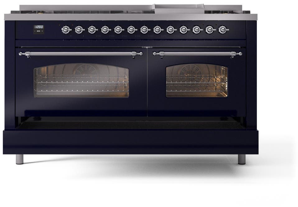 Ilve UP60FNMPMBC Midnight Blue Chrome