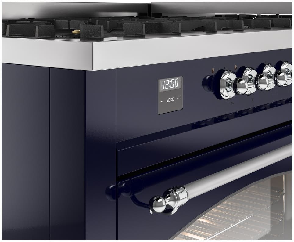 Ilve UP60FNMPMBCLP Midnight Blue With Chrome Trim, Lp