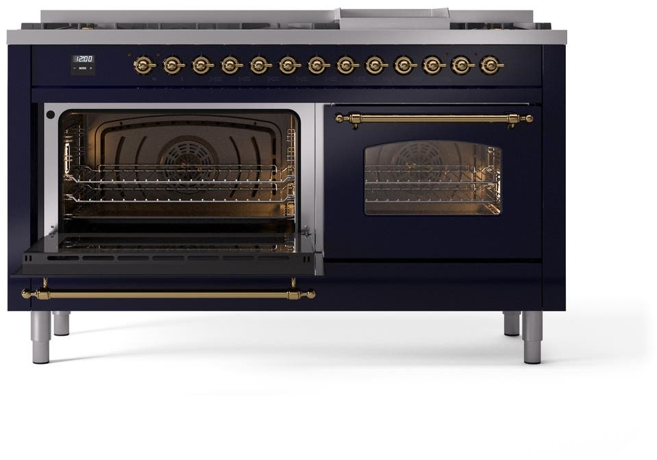 Ilve UP60FNMPMBG Midnight Blue Brass