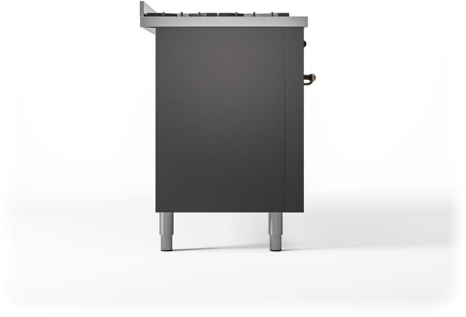 Ilve UP60FNMPMGBLP Graphite Matte With Bronze Trim, Lp
