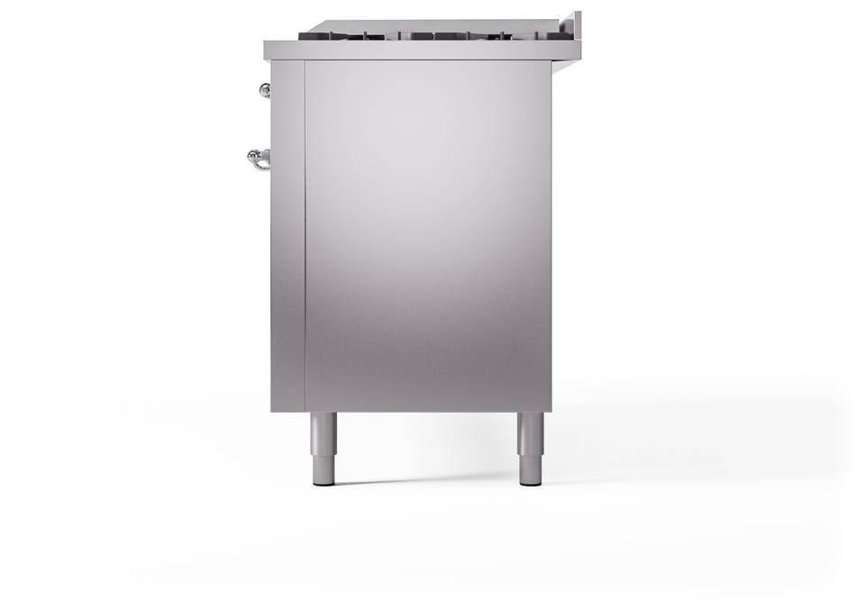 Ilve UP60FNMPSSCLP Stainless Steel With Chrome Trim, Lp