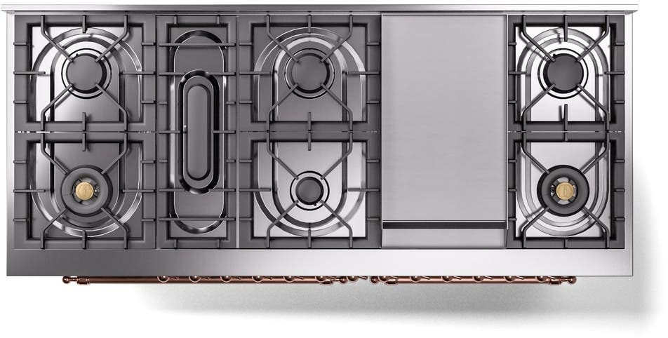 Ilve UP60FNMPSSP Stainless Steel Copper