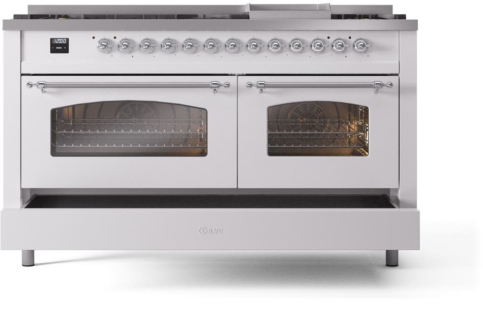Ilve UP60FNMPWHC White Chrome