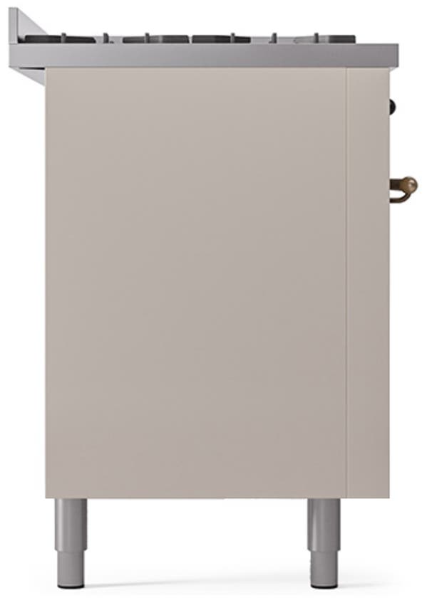 Ilve UP60FQNMPAWBLP Antique White With Bronze Trim, Lp