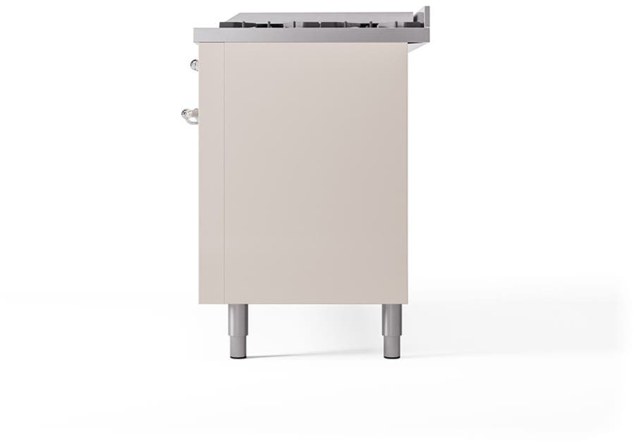 Ilve UP60FQNMPAWCLP Antique White With Chrome Trim, Lp