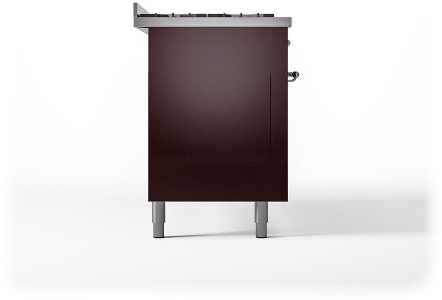 Ilve UP60FQNMPBUC Burgundy With Chrome Trim