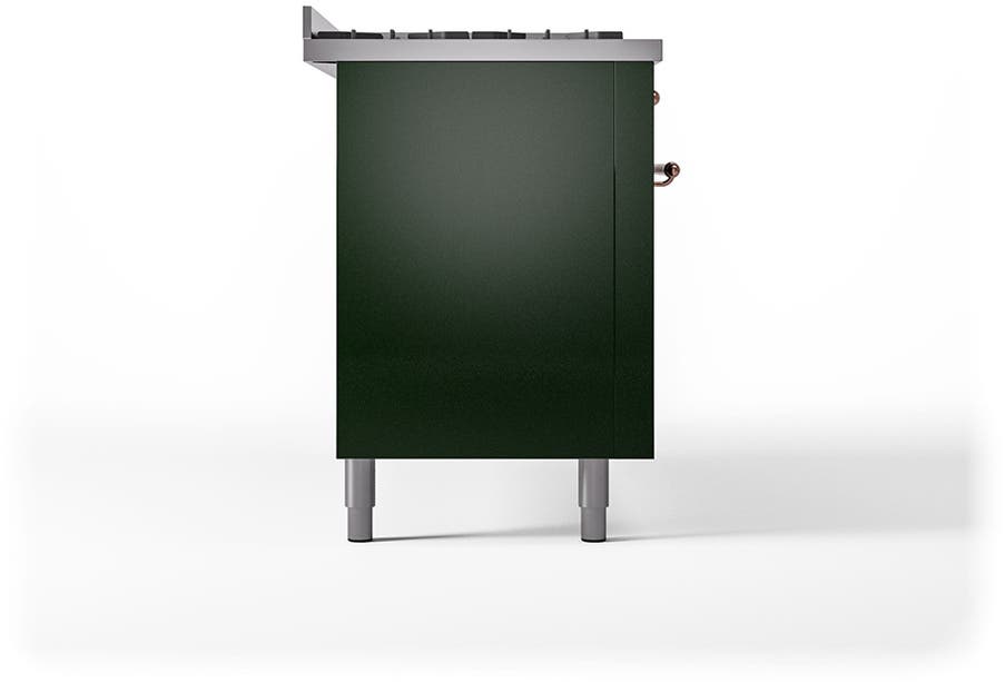 Ilve UP60FQNMPEGPLP Emerald Green With Copper Trim, Lp