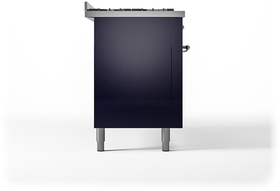 Ilve UP60FQNMPMBC Midnight Blue With Chrome Trim