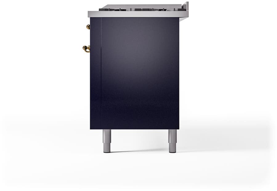 Ilve UP60FQNMPMBGLP Midnight Blue With Brass Trim, Lp