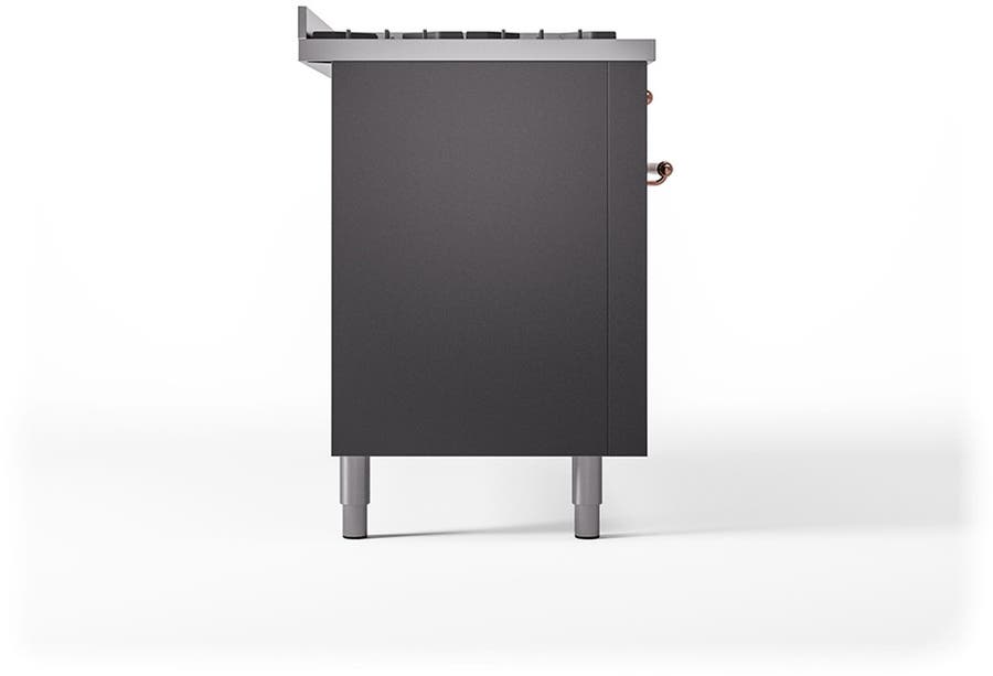 Ilve UP60FQNMPMGP Graphite Matte With Copper Trim