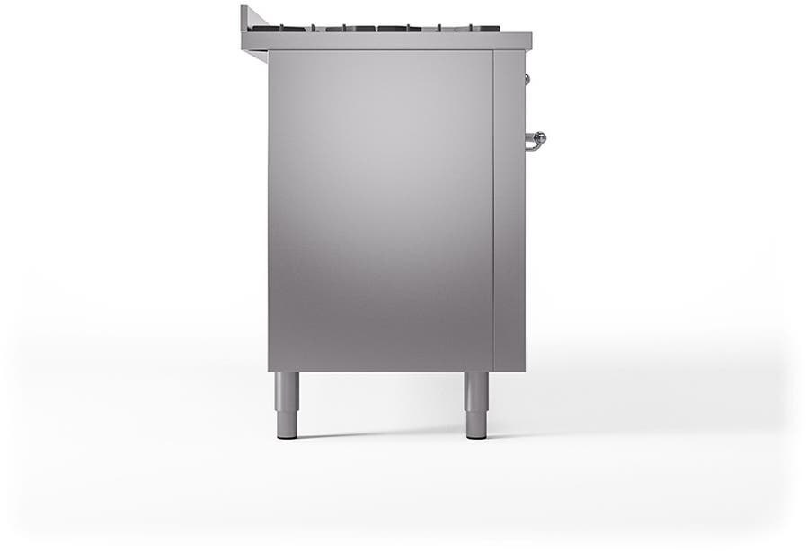 Ilve UP60FQNMPSSC Stainless Steel With Chrome Trim