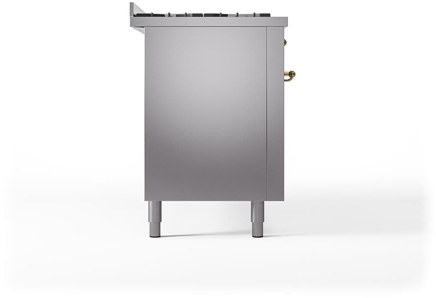 Ilve UP60FQNMPSSGLP Stainless Steel With Brass Trim, Lp