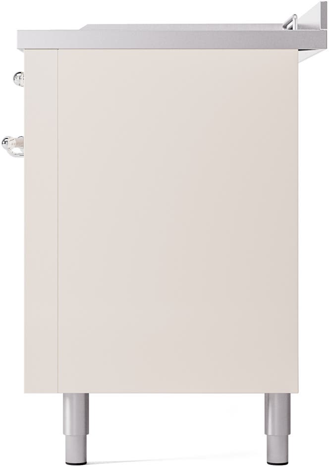 Ilve UP60FSNMPAWCLP Antique White With Chrome Trim, Lp
