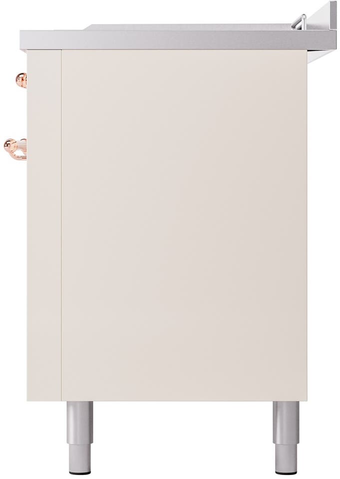 Ilve UP60FSNMPAWPLP Antique White With Copper Trim, Lp