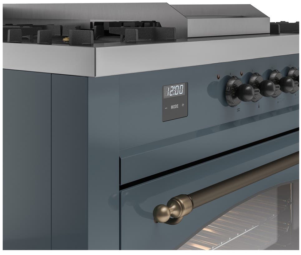Ilve UP60FSNMPBGBLP Blue Grey With Bronze Trim, Lp