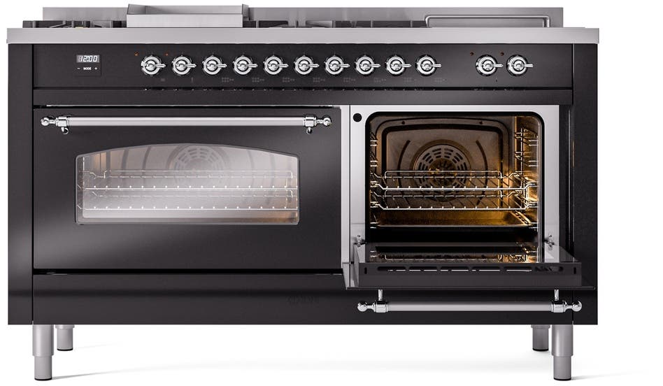 Ilve UP60FSNMPBKC Black Chrome