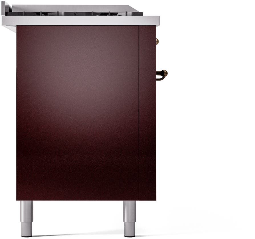 Ilve UP60FSNMPBUBLP Burgundy With Bronze Trim, Lp