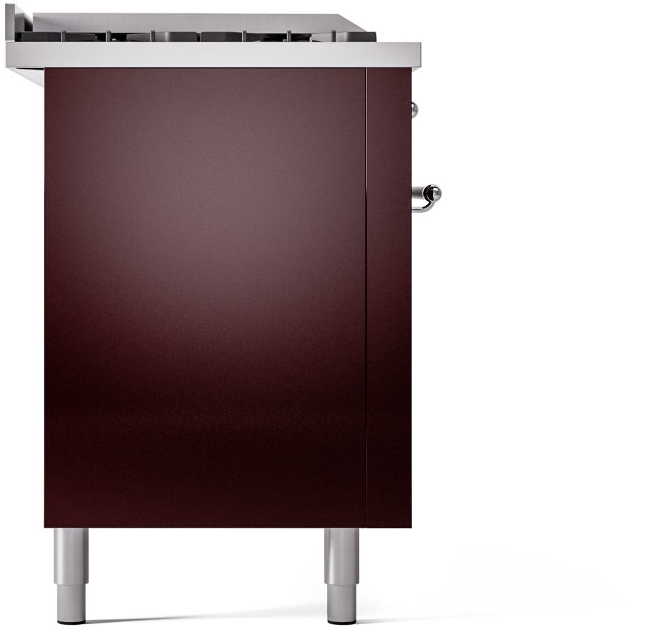Ilve UP60FSNMPBUC Burgundy Chrome